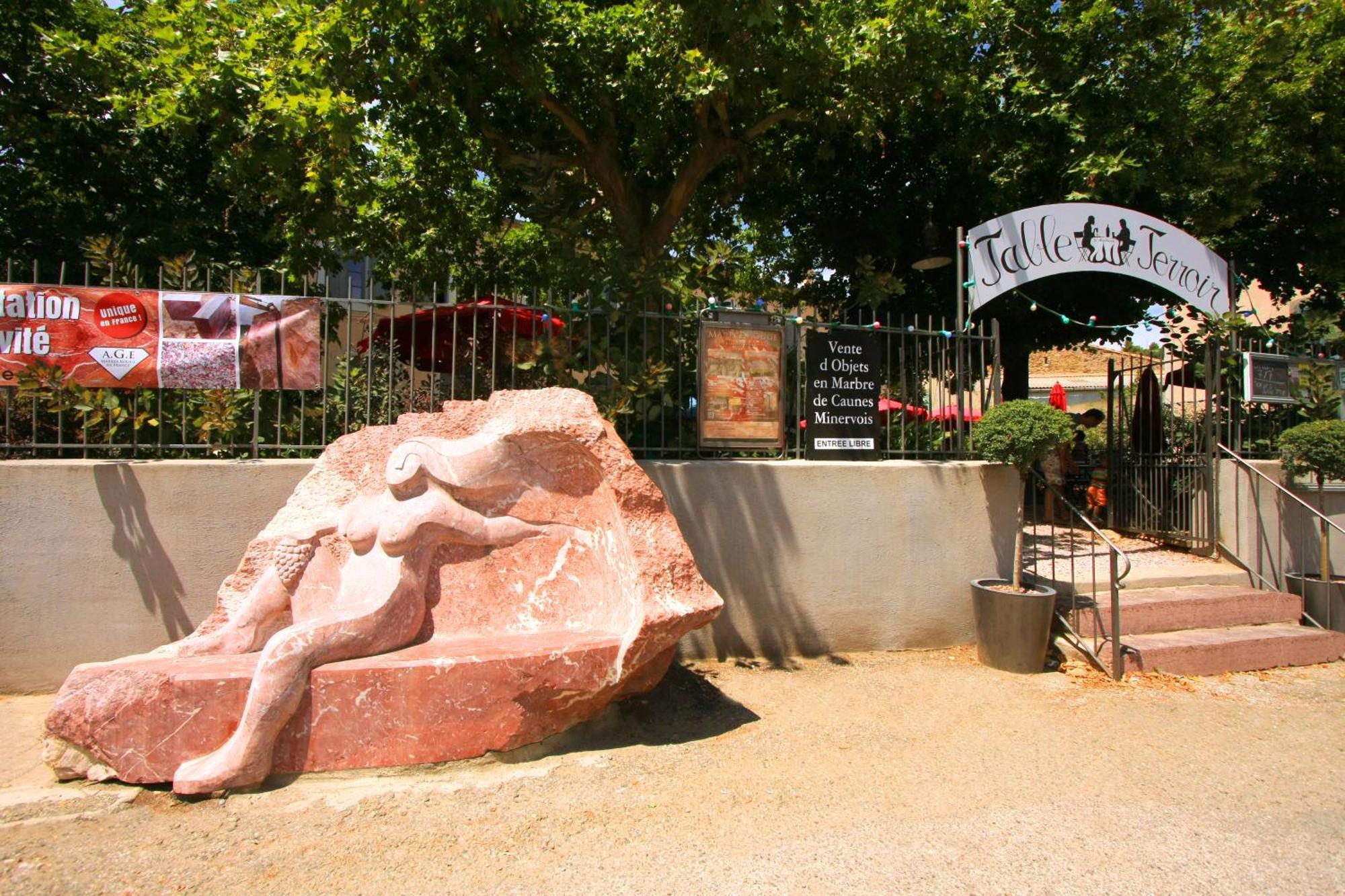 Logis Hotel - Restaurant La Marbrerie Caunes-Minervois Esterno foto
